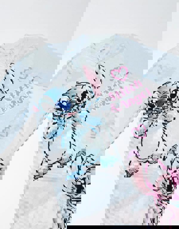 Disney Girls Blue Stitch Onesie