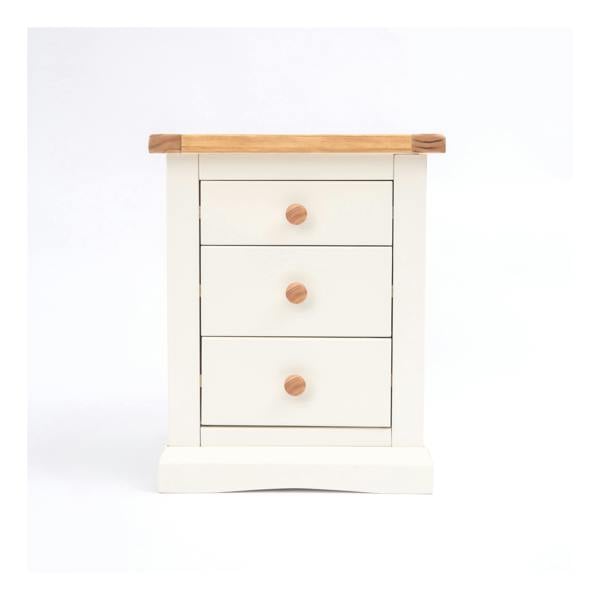 Castelli 3 Drawer Bedside Table
