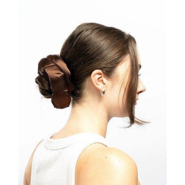 Brushworks Large Classic Cloud Scrunchies - 3 Pack