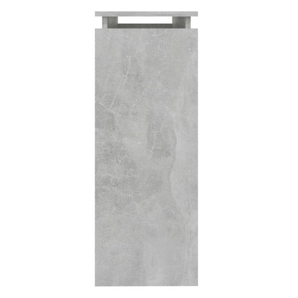 Berkfield Console Table Concrete Grey 102x30x80 cm Engineered Wood