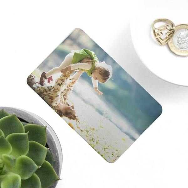 Personalised Favourite Memory Metal Wallet Insert - product in use