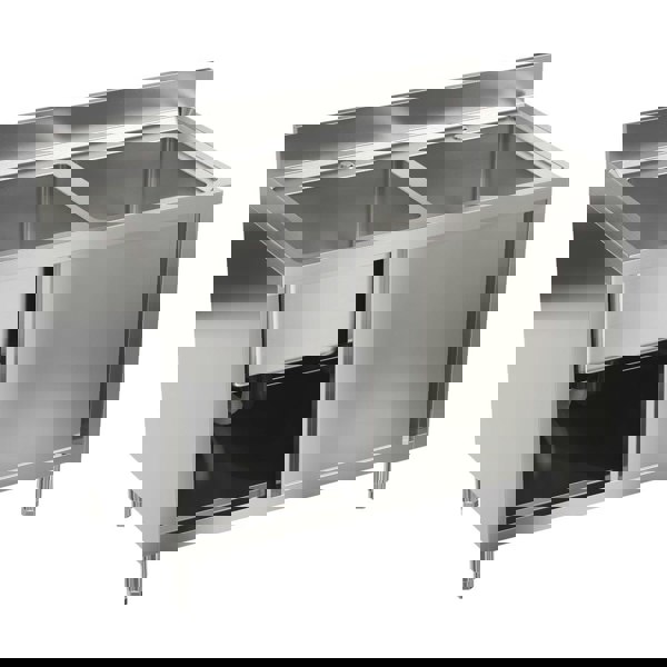 Dismantlable 201 Stainless Steel Double Sink Cabine Living and Home