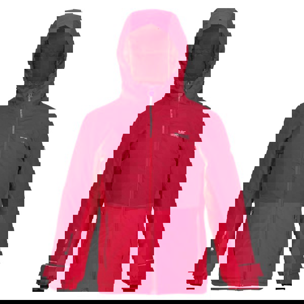 Regatta Childrens/Kids Highton III Padded Jacket - Berry Pink/Pink Potion