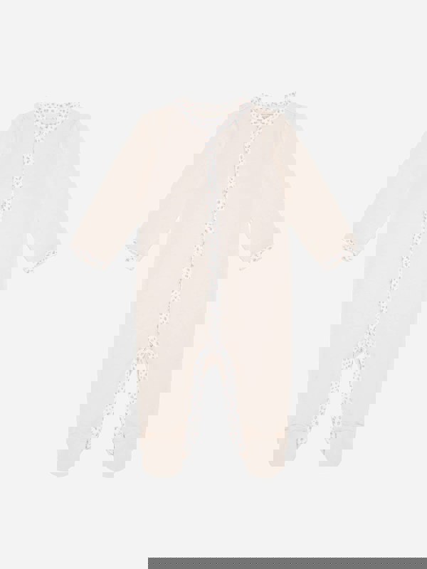 Ralph Lauren Kids Baby Girls Logo Babygrow in Pink