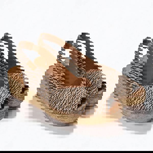 Toni Pons Toni Pons BERNIA-P Womens Wedge Sandals Zebra