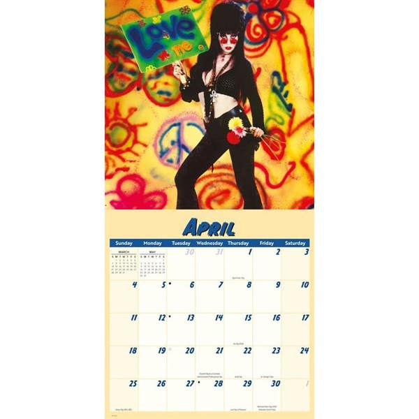 Elvira Calendar 2027, Wall Calendars, Month To View, Entertainment, Gift