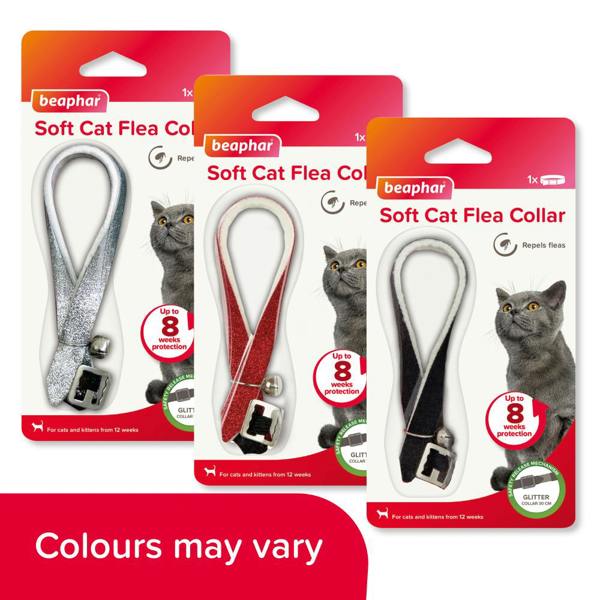Beaphar Soft Glitter Flea Collar for Cats