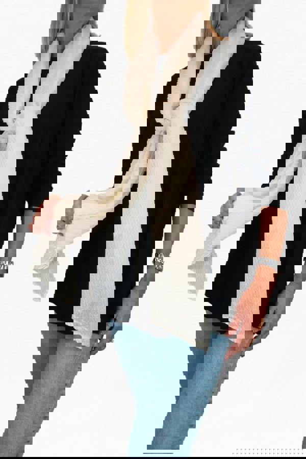 Paulo Due Golden Shimmer Large Shawl Scarf