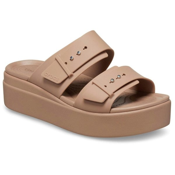 Crocs Brooklyn Sandal Low Womens - Latte