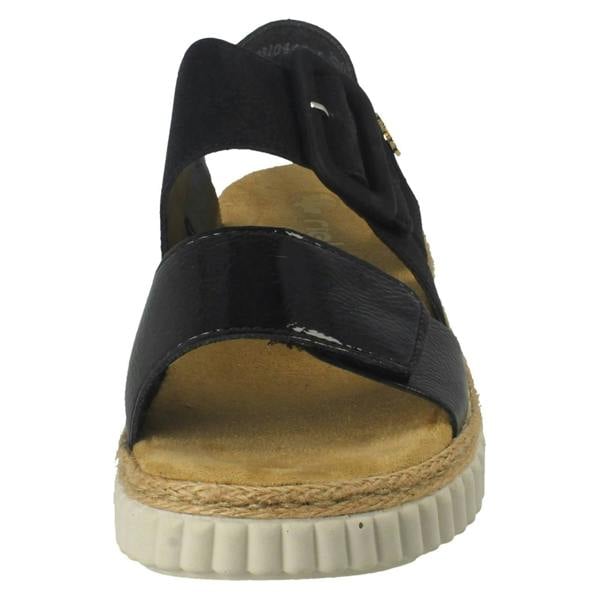 Rieker Ladies Rieker Extra Wide Fit Buckle Detailed Summer Sandals 69260