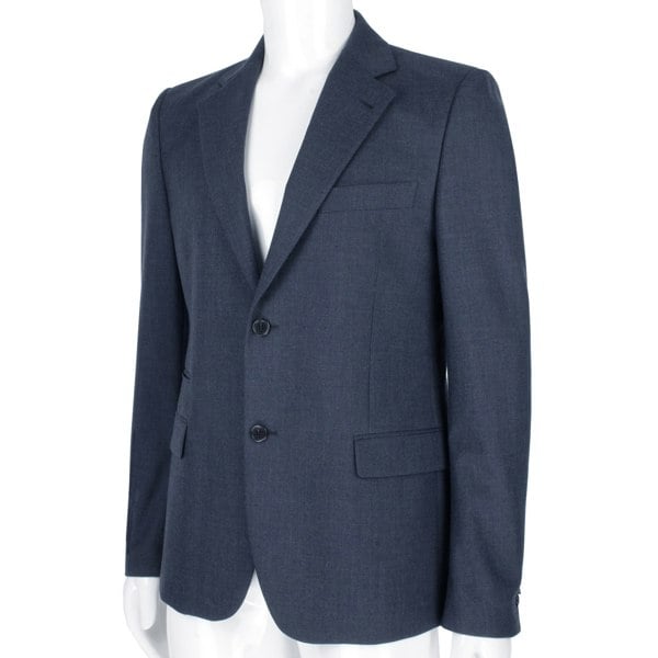 Stella McCartney tailored-fit blazer in a slate blue tone