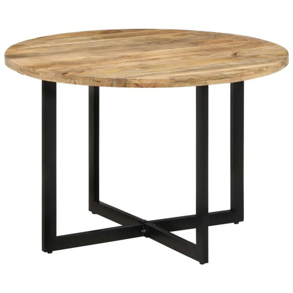 Berkfield Dining Table 110x75 cm Solid Wood Mango