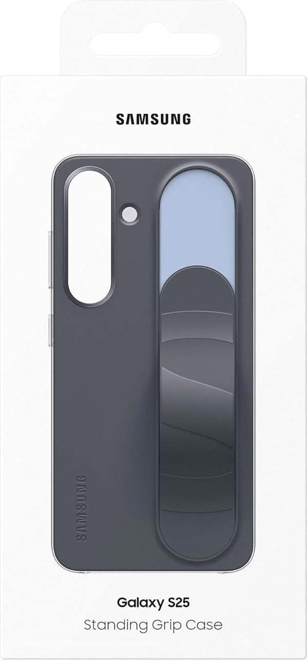 Samsung Galaxy S25 6.2" Standing Grip Case Grey - EF-GS931CJEGWW