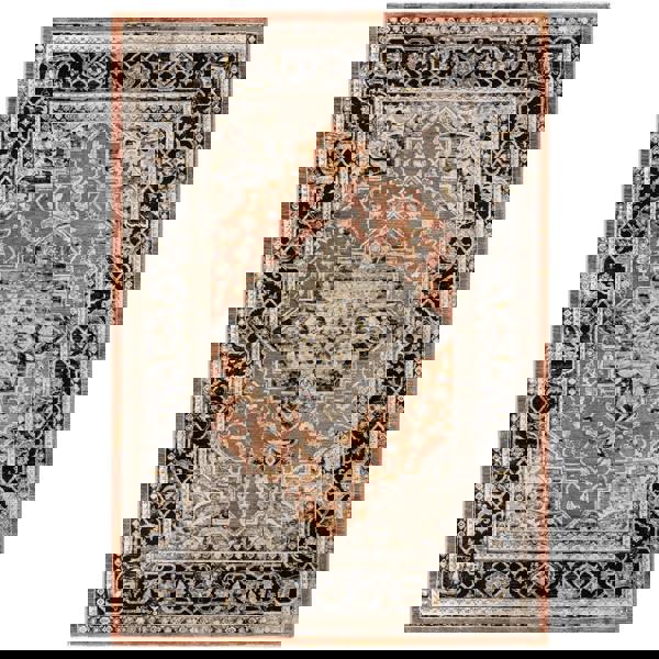 Asiatic Sovereign Terracotta Medallion Rug