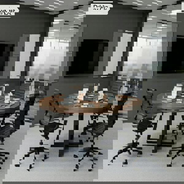 TRL Furniture Chunky & Sturdy Round Meeting Room Table