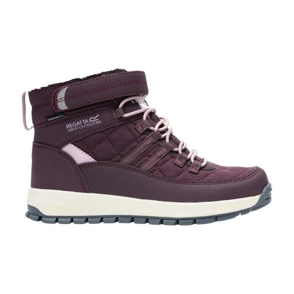 Regatta Childrens/Kids Elbourne Snow Boots - Fig/Powder Lilac - 