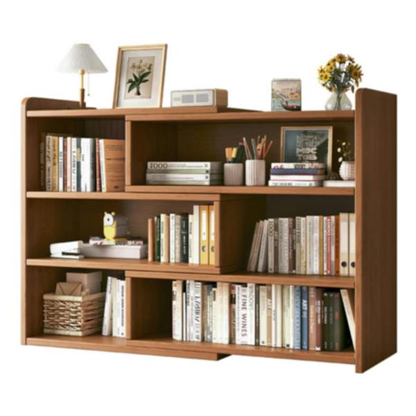 Havendro 3 Tier Stretchable Wooden Bookcase Shelf Display Storage Unit Stand