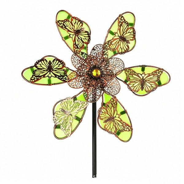 Leaper Glow-in-the-Dark Colorful Butterfly Windmill