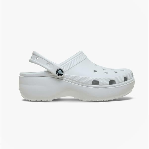 Crocs Crocs CLASSIC PLATFORM Womens Clogs Sandals Moonlight