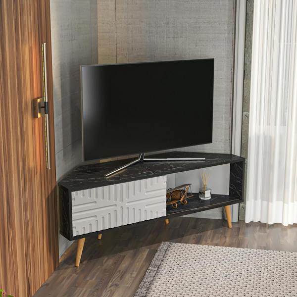 Decorotika Mora Modern Tv Stand TV Cabinet for TV's up to 63"