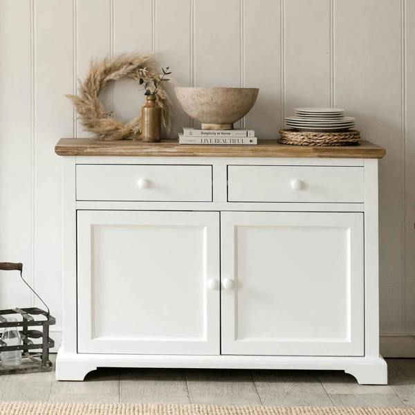 Statement Furniture Florence Sideboard with Cupboard and 2 Drawers