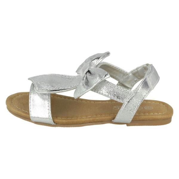 Spot On Girls Spot On Bow Trim Sandals