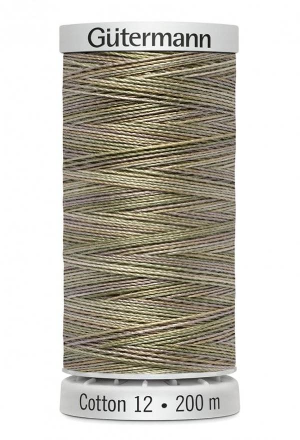 Gutermann No 12 Sulky Cotton Embroidery Thread 200m Cotton Thread Suitable For Embroidery