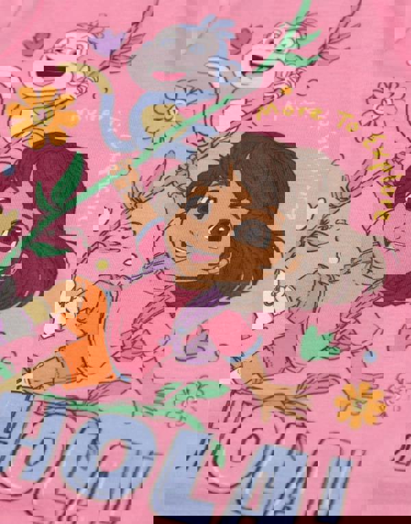 Dora The Explorer Unisex Kids Multicoloured Character Multi-Pack of 2 Long Sleeve Long Leg Pyjama Set