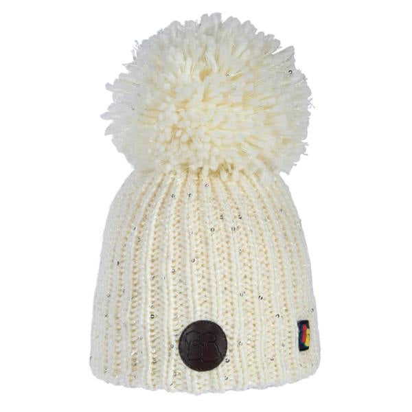 Big Bobble Hats Cream Sparkle