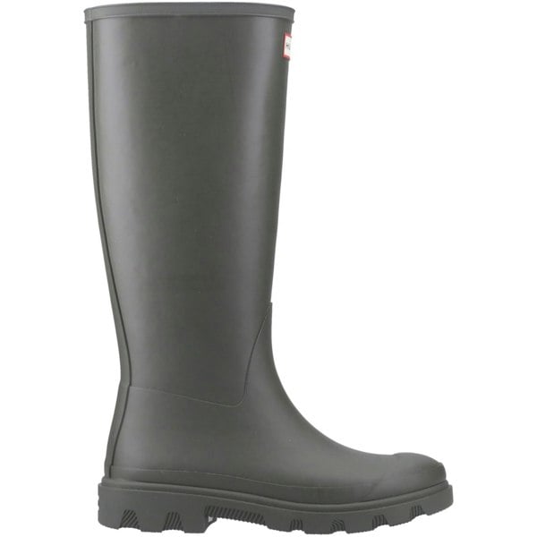Hunter Downpour Tall Boot Rubber Men's Wellington Boots - Dark Olive
