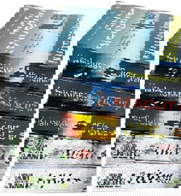 Grant County Series 5 Books Collection Set By Karin Slaughter (Blindsighted, Kisscut, A Faint Cold Fear, Indelible & Faithless)