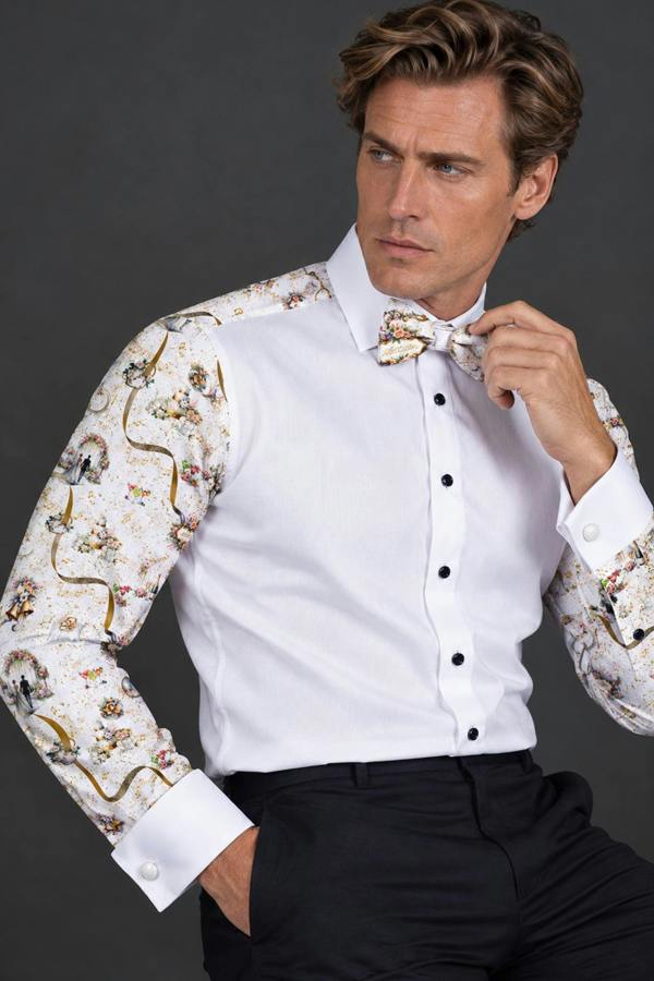 The Wedding Tuxedo Shirt - Claudio Lugli Shirts