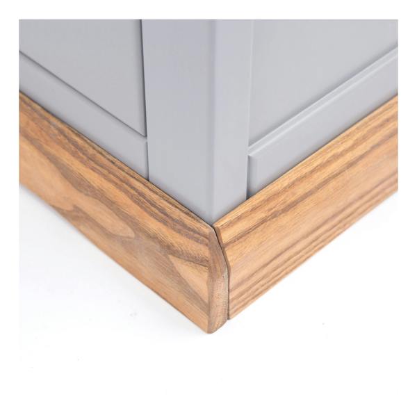 Cabinet Bits Biccari 5 Drawer Chest of Drawers Chrome Knob