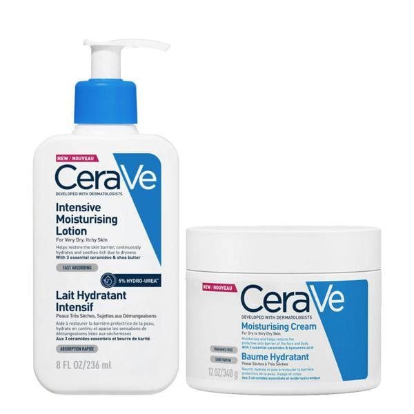 CeraVe Intensive Moisturising Lotion Cream Duo Duo