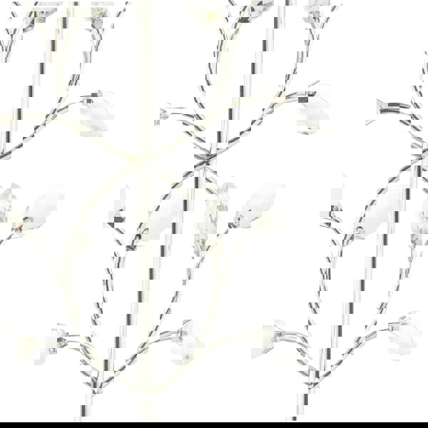 Modern Tree Branch Designed Table Lamp Base in Plated Polished Chrome Image 4