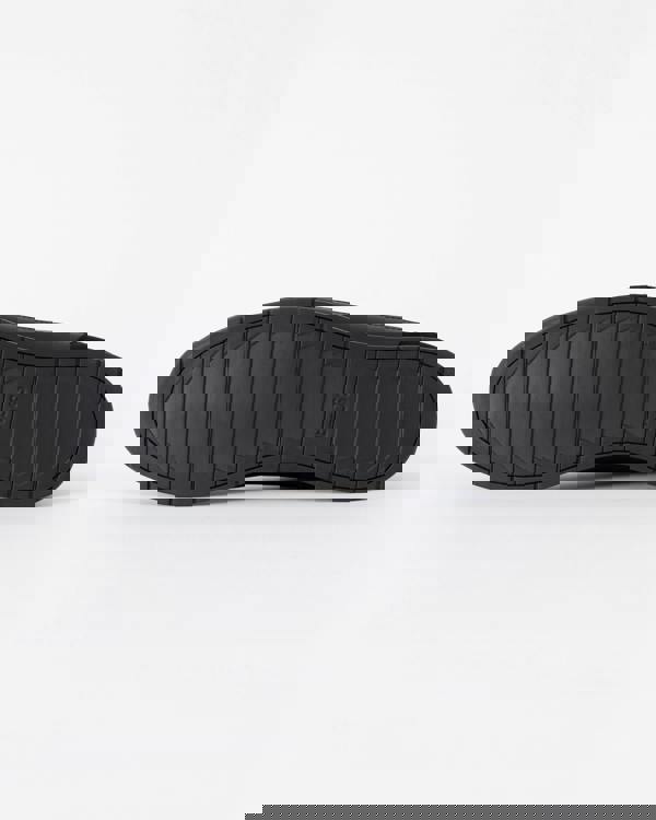 BOSS Orange Nitan Mens Mixed Material Trainers with Ridged Outsole - Black 005