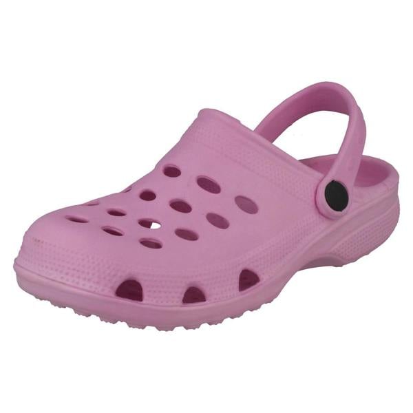 Spot On Childrens Unisex Spot On Clogs With Ankle Strap