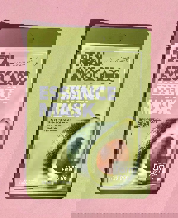 FARM STAY Real Avocado Essence Mask Nutrition & Calming Sheet Mask