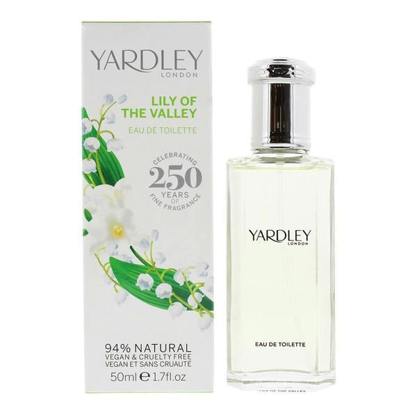 Yardley Lily Of The Valley Womens's Eau de Toilette 50ml Fragrance