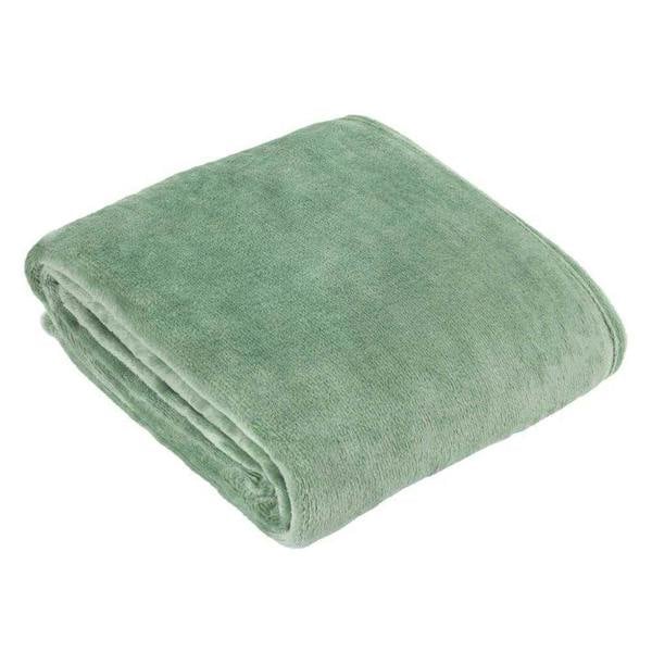 Furn Harrow Fleece Throw - Sage