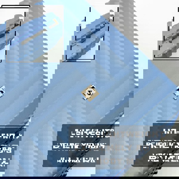 Pierre Cardin Soleil Hard Shell Suitcase Wheeled Luggage