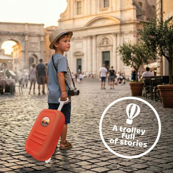 Multiprint Cars Trolley by Multiprint – Kids Travel & Activity Case