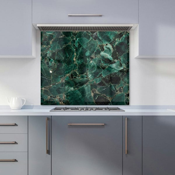 Warren Reed - Designer Green Quartz Effect Kitchen Splashback