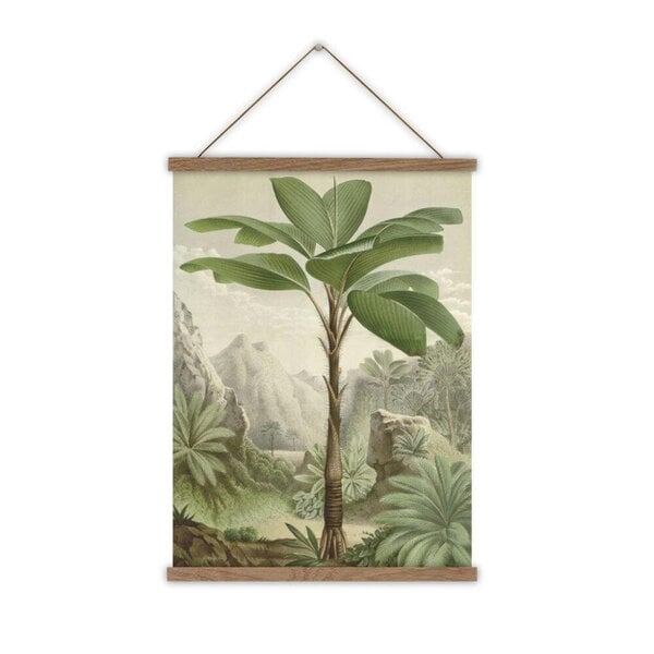 Love Frankie Tropical Seychelles Palm Tree Wall Hanging