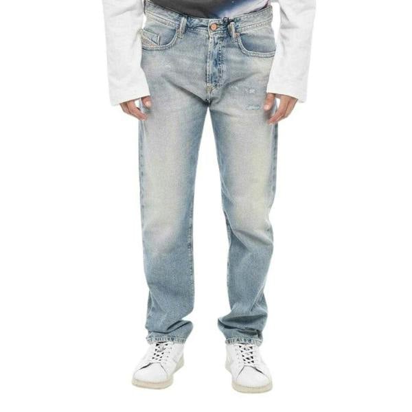 Diesel Mens Buster-X Jeans - Light Blue - 