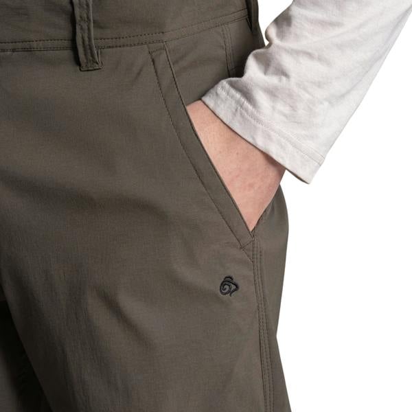 Craghoppers Mens Brisk Pro Quick Dry Trousers - Woodland Green - 