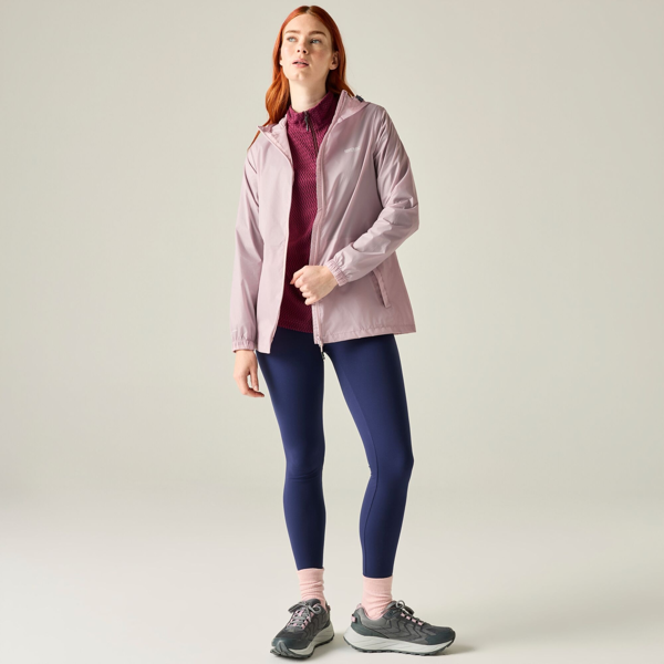 Regatta Womens Pack It III Waterproof Jacket - Powder Lilac