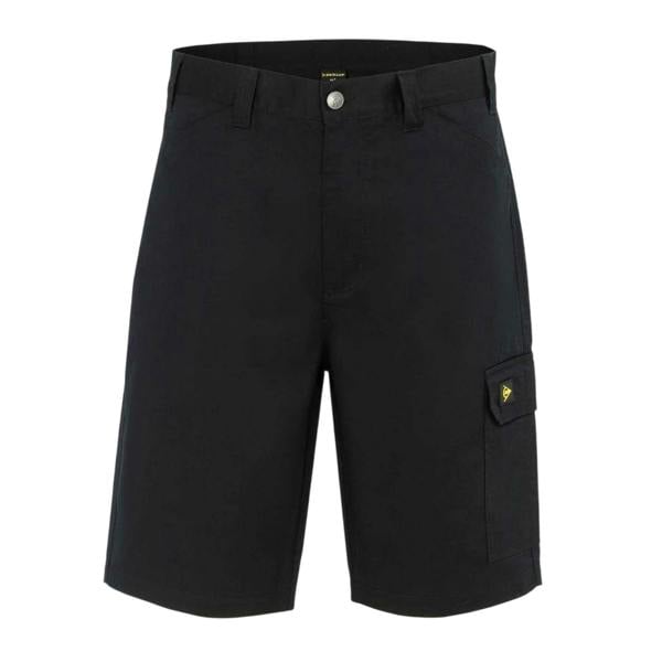 Dunlop Mens Dispatch Logo Shorts - Black - 