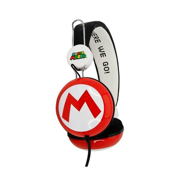 OTL | SUPER MARIO ICON RED/BLACK TEEN STEREO HEADPHONES