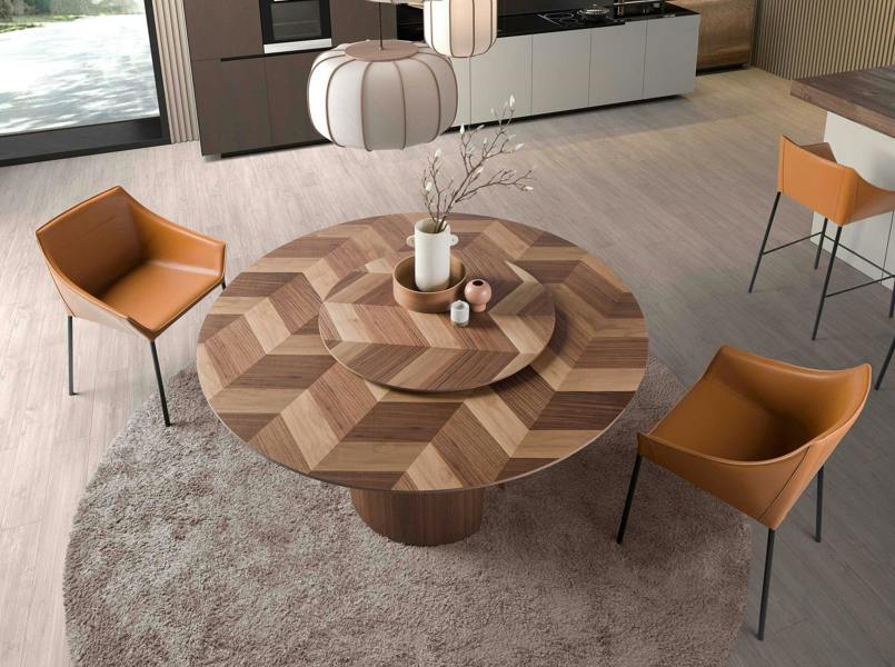 Angel Cerdá Brown leatherette chair 4144